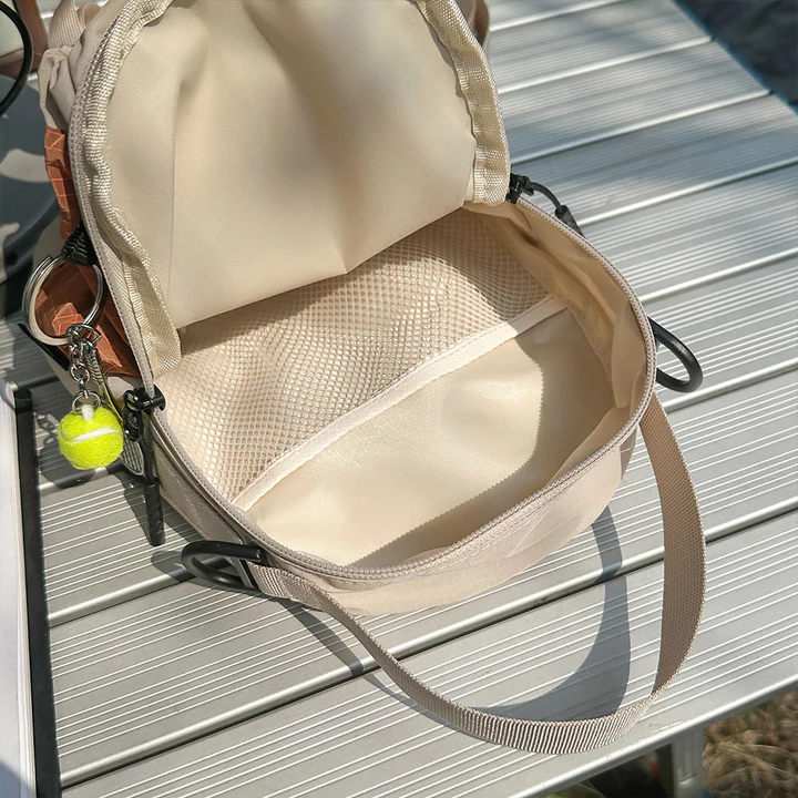 Women's Nylon Crossbody Bag – Mini – 5