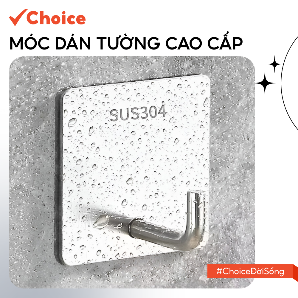 [New] [Choice] Móc Dán Tường LS1-0916-2051 Cao Cấp