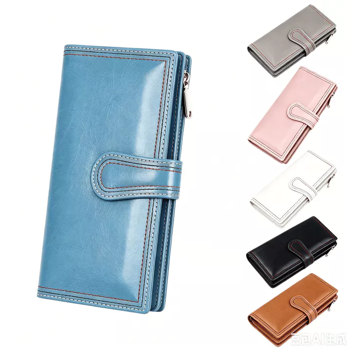 Women's Long Wallet – Multi-Pocket