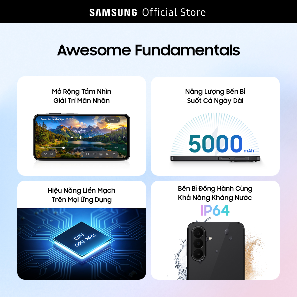 Điện Thoại Samsung Galaxy A27 5G 6GB/128GB x Charger 25W x Buds Core
