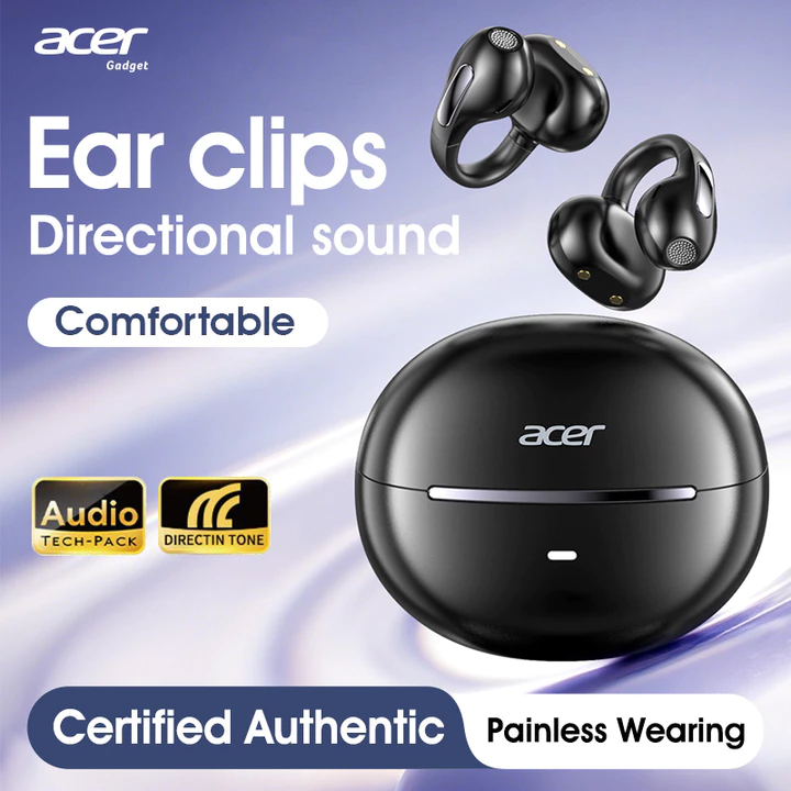 Tai nghe Acer OHR567 Tai nghe mở tai không dây kẹp Bluetooth OWS HiFi Type-C dùng cho âm nhạc Tai nghe sử dụng hàng ngày Tai nghe đi làm du lịch Tai nghe nghe nghe hàng ngày