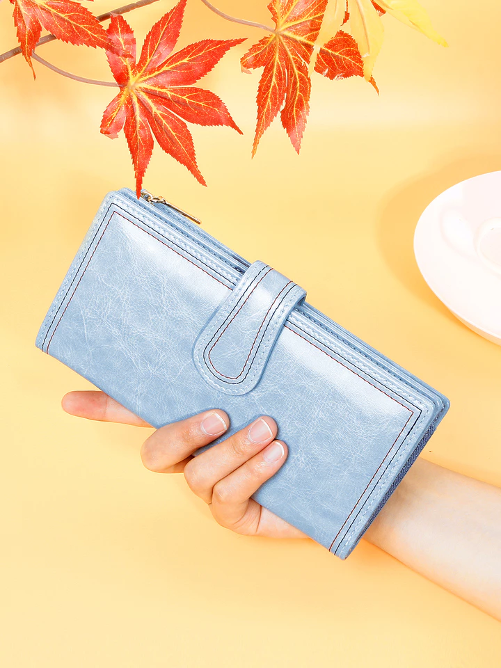 Women's Long Wallet – Multi-Pocket – 6