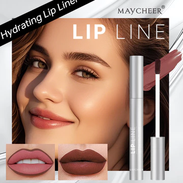 Bút kẻ viền môi MAYCHEER dạng lột, son bóng nhung, lâu trôi, chống nước, không lem lên cốc