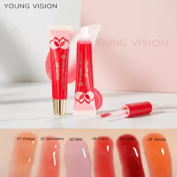 Dầu dưỡng môi hương trái cây, Son dưỡng ẩm, Son bóng, Son tint bóng, Sáu màu son bóng đơn