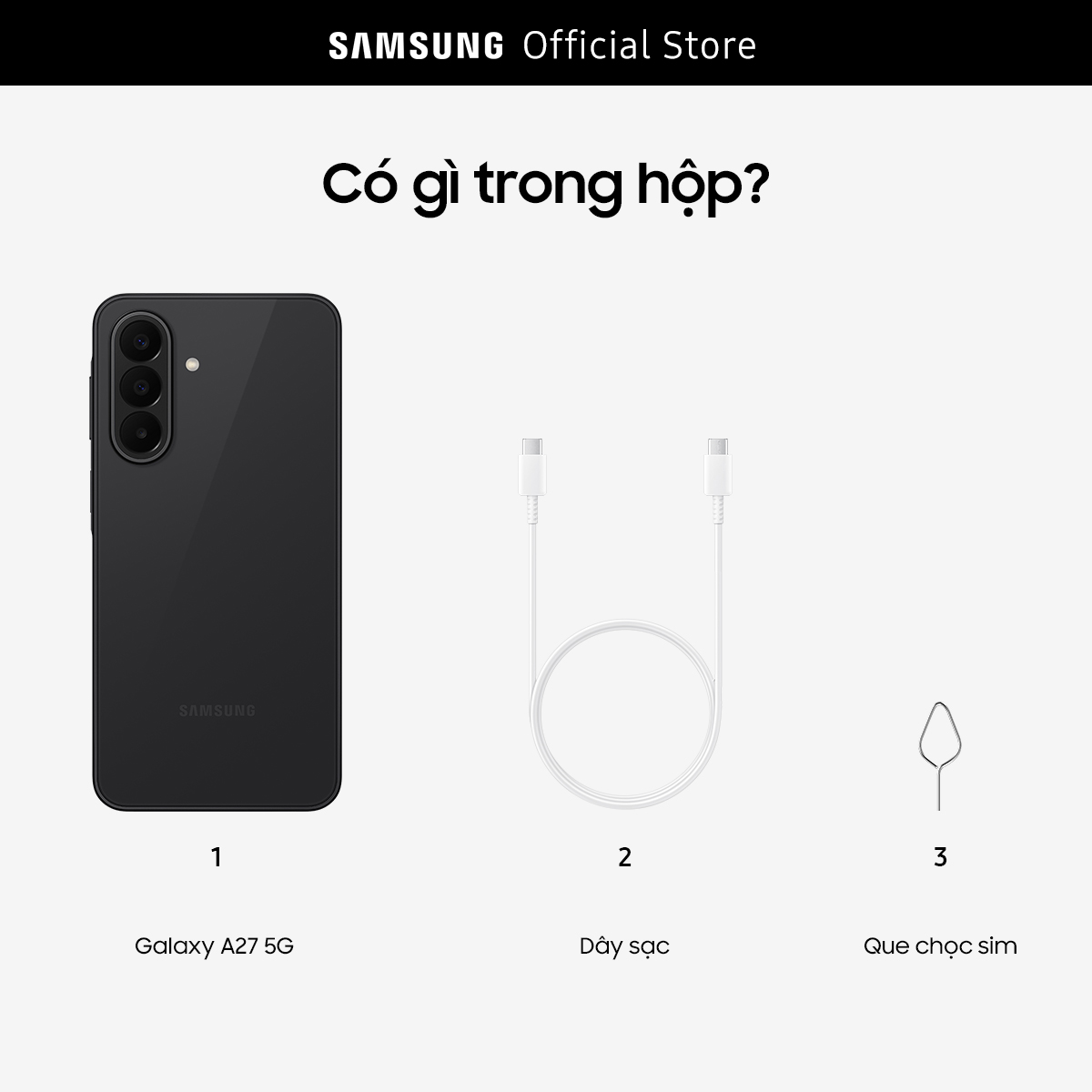 Điện Thoại Samsung Galaxy A27 5G 6GB/128GB | BigBuy360 - bigbuy360.vn