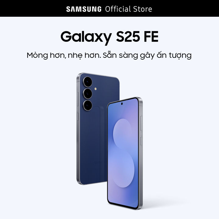 Combo Độc Quyền: Điện Thoại Samsung Galaxy S25 FE 128GB + Tai Nghe Samsung Galaxy Buds Core