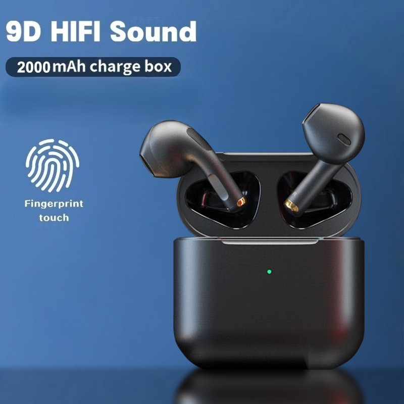 Tai nghe không dây Pro 4TWS Tai nghe Bluetooth Mini thể thao Bass HIFI Âm thanh nổi Tai nghe giảm tiếng ồn chơi game | BigBuy360 - bigbuy360.vn