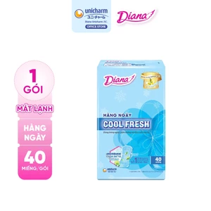 - Băng vệ sinh Diana hàng ngày Cool Fresh 40 miếng/gói