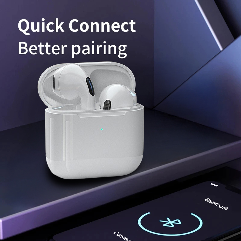 Tai nghe không dây Pro 4TWS Tai nghe Bluetooth Mini thể thao Bass HIFI Âm thanh nổi Tai nghe giảm tiếng ồn chơi game | BigBuy360 - bigbuy360.vn
