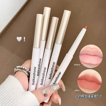 Bút kẻ viền môi 3D Kakashow, chỉnh viền môi, làm đầy rãnh môi, tạo đường viền tự nhiên, bút kẻ đẹp