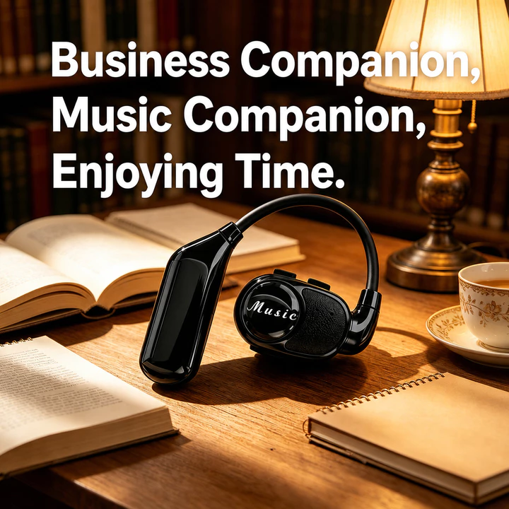 Tai nghe V3 Tai nghe Bluetooth Tai nghe không dây Tai nghe chơi game Khử tiếng ồn Tai nghe mở Tai nghe âm thanh HiFi một tai Thời gian chơi dài Tai nghe Bass mạnh mẽ