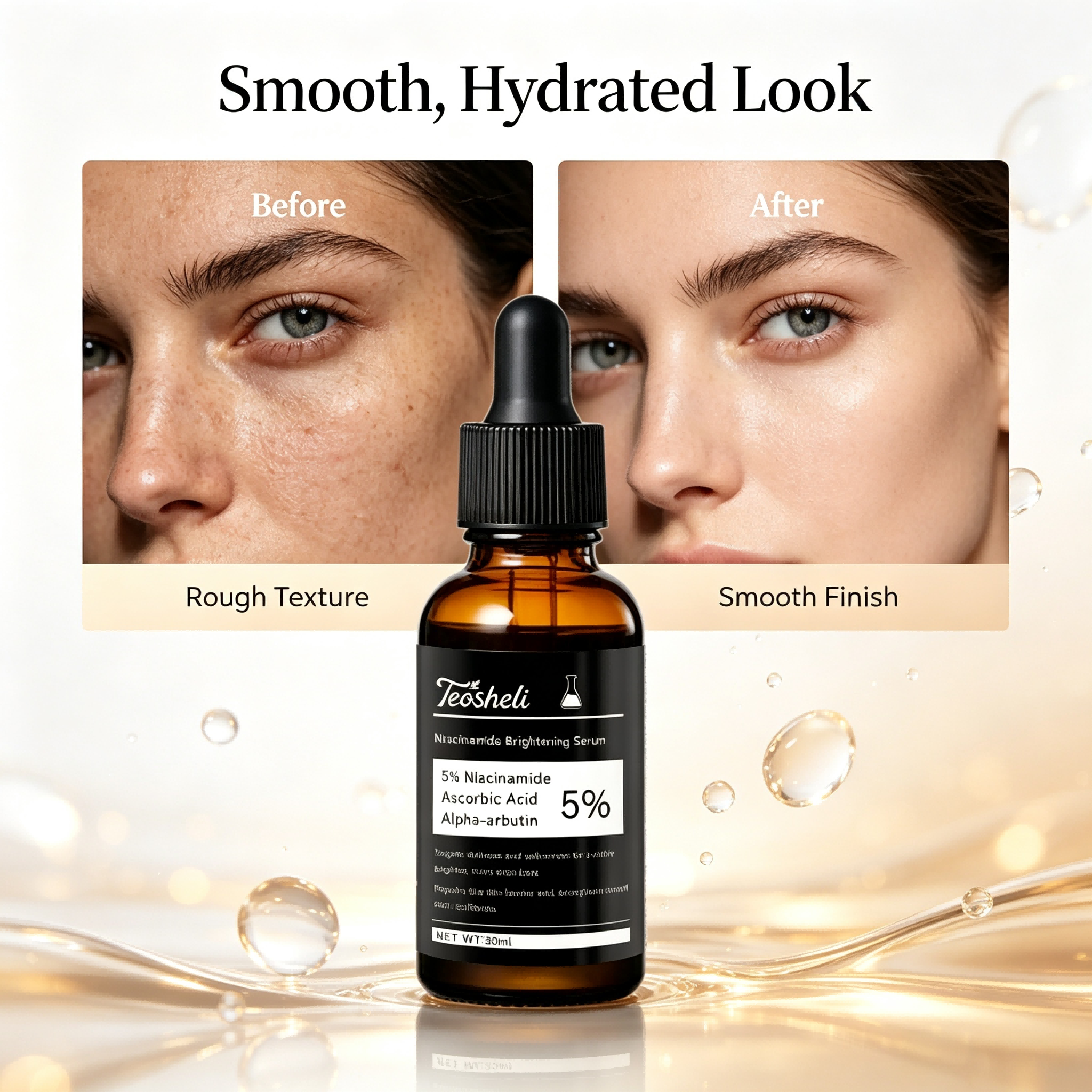 Pink Future 2-Pack Tinh chất Niacinamide 5% 30ml Serum làm đều màu da và tăng độ sáng