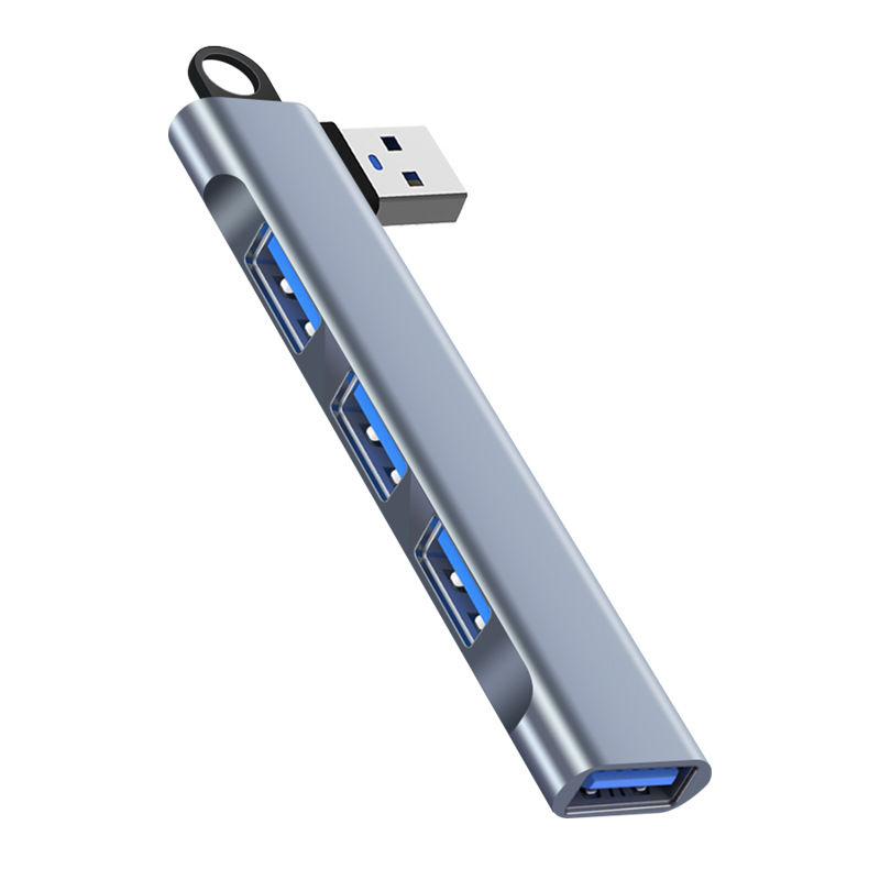 Cổng USB Hub Không Dây 4 Trong 1 Di Động Siêu Mỏng USB3.0 Docking Station Cho PC Laptop Notebook | BigBuy360 - bigbuy360.vn