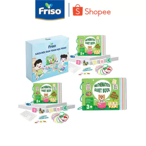 Sách bóc dán toán học Friso