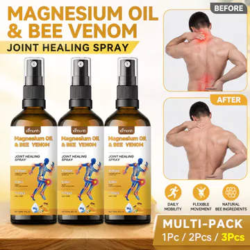 Xịt massage khớp cao cấp 60ml, Xịt chăm sóc khớp nọc ong, Xịt giảm đau khớp nọc ong, Xịt giảm khó chịu cơ khớp