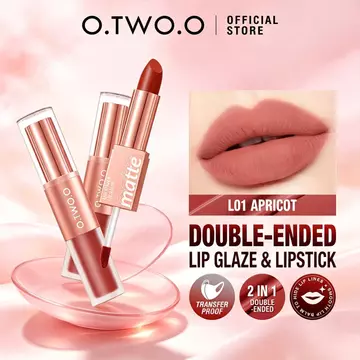 Son lì hai đầu O.TWO.O Splendid Matte, son kem mịn, đa năng dùng hàng ngày hoặc dự tiệc
