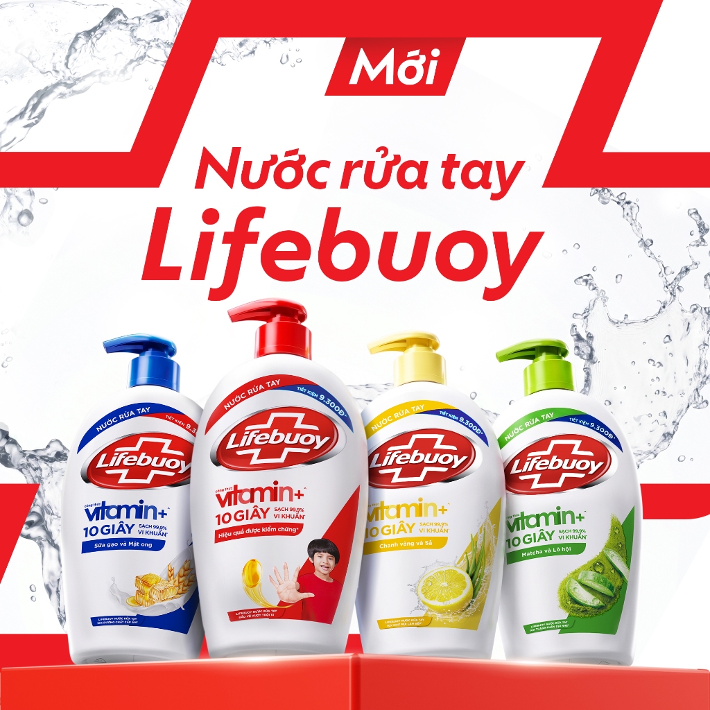 Nước Rửa Tay Lifebuoy Bảo Vệ Khỏi 99.9% Vi Khuẩn Gây Bệnh Hỗ Trợ Cùng Đề Kháng Da Tự Nhiên 450G | BigBuy360 - bigbuy360.vn