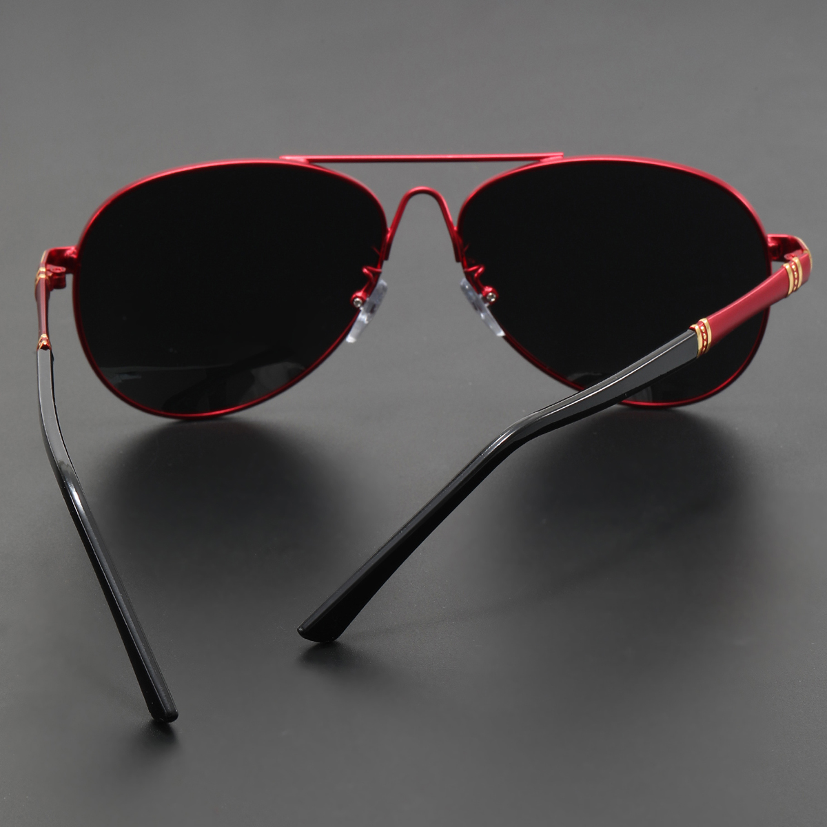 Kính râm Aviator Khung kim loại phân cực Uv400 Chống chói để lái xe đi biển Unisex | BigBuy360 - bigbuy360.vn