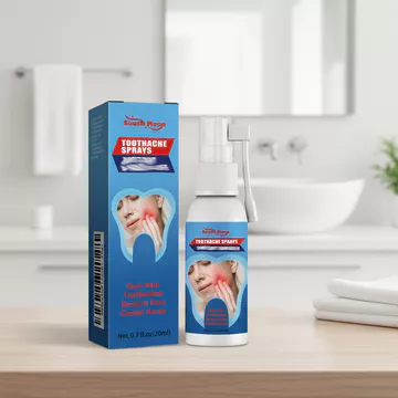 Xịt giảm đau răng với Benzocaine, nhắm mục tiêu vào loét miệng và răng sưng, giảm đau, không gây bỏng hoặc tê, miễn phí 20ml dung dịch giảm loét miệng.