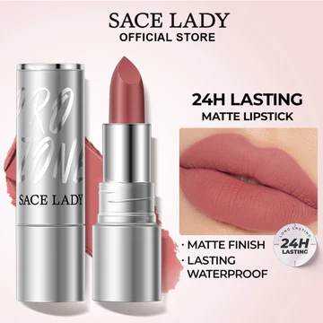 SACE LADY Son môi lì không thấm nước, lâu trôi 24H, son tint & stain, sắc tố cao
