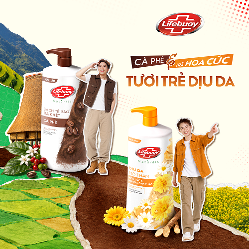 [PHIÊN BẢN GIỚI HẠN 20/10] Sữa Tắm Lifebuoy Hoa Cúc & Cà Phê 800G | BigBuy360 - bigbuy360.vn