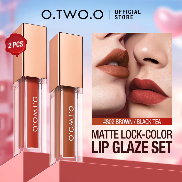 Bộ Son Lì 4 Cây O.TWO.O Haute, Son Kem Mịn Như Nhung, Bám Màu Lâu, Trang Điểm Quà Tặng, Màu Sắc Sống Động, Chống Lem Cho Dạo Phố, Hẹn Hò & Dự Tiệc