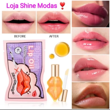 Tinh Chất Dưỡng Môi Gừng Bạc Hà Làm Dày Môi, Chai Dưỡng Môi Hình Môi Cỡ Lớn, Serum Môi Bóng Mượt Giảm Nếp Nhăn Môi Chăm Sóc Môi