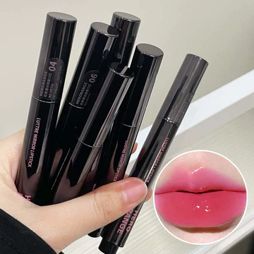Son môi gương hồng Pink Blush, bóng môi căng mọng dưỡng ẩm, son dưỡng môi trẻ trung phong cách Hàn, son trang điểm bám màu