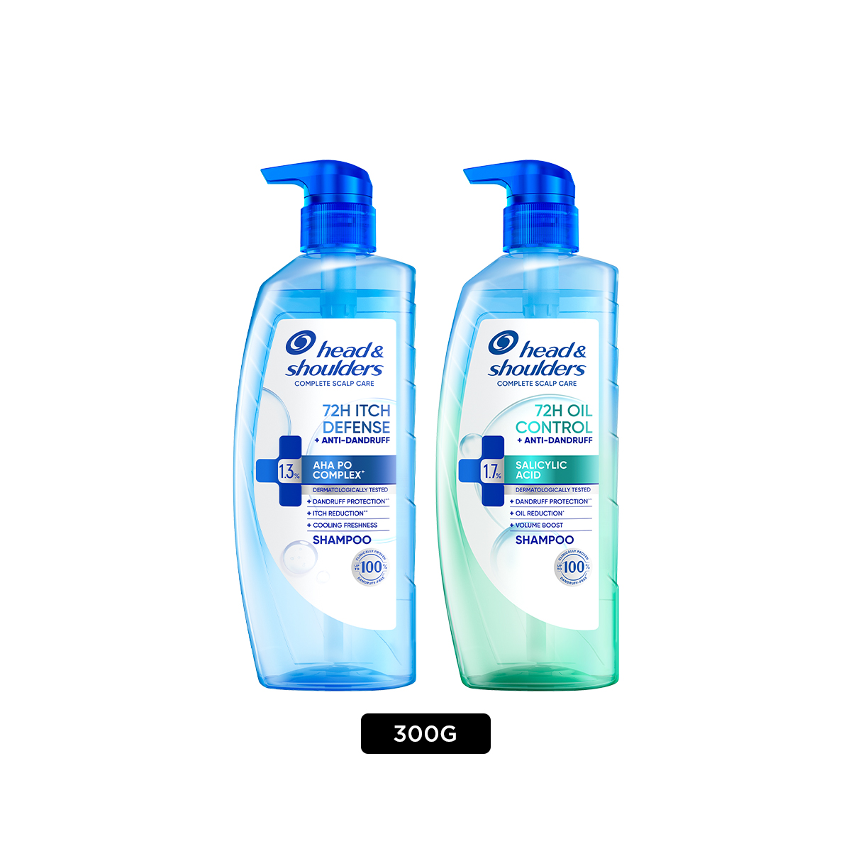 [MỚI] Dầu Gội HEAD & SHOULDERS 72 GIỜ Kiềm Dầu/ Giảm Ngứa Da Đầu Và Làm Sạch Gàu Vượt Trội - Chai 300g | BigBuy360 - bigbuy360.vn