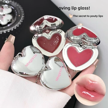 SHAQINUO Son Bóng Ngọt Ngào, Môi Bóng Mờ Gương, Dưỡng Ẩm, Làm Đầy Môi, Son Tint Dạng Thỏi Dưỡng Ẩm Hàng Ngày