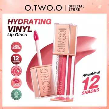 Son bóng O.TWO.O Haute Hydrating Vinyl, son bóng căng mọng, tạo hiệu ứng môi căng bóng, lâu trôi, phù hợp sử dụng hàng ngày hoặc dự tiệc