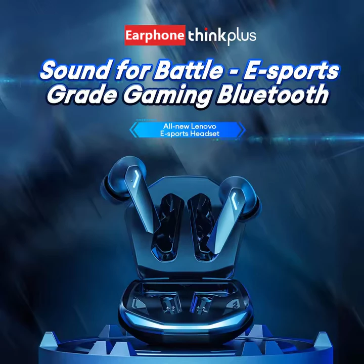 Tai nghe Lenovo Thinkplus Tai nghe không dây Tai nghe HiFi chống nước Bluetooth Tai nghe nhét tai âm thanh nổi trong tai có hộp sạc cho tai nghe nhạc – 3