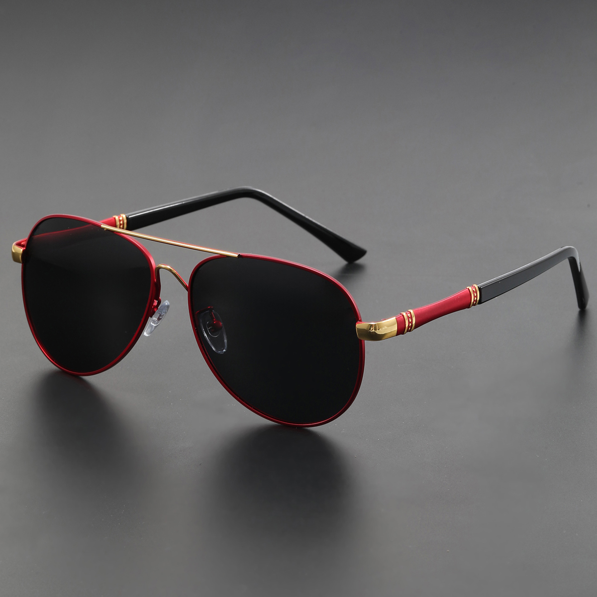 Kính râm Aviator Khung kim loại phân cực Uv400 Chống chói để lái xe đi biển Unisex | BigBuy360 - bigbuy360.vn