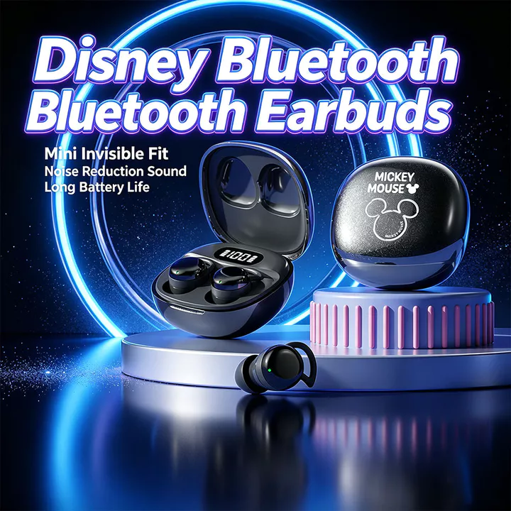 Tai nghe Disney X62pro Tai nghe nhét trong tai Tai nghe ngủ không cảm giác Tai nghe ngủ Tai nghe Mini Tai nghe Bluetooth không dây thẩm mỹ cao Sử dụng hàng ngày