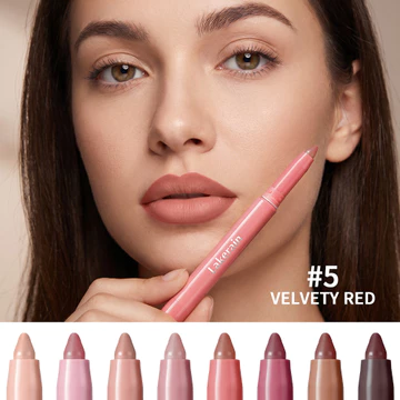 Bộ Son Tint Lì 8 Màu LAKERAIN - Son Lì Lì Lâu Trôi với Tông Màu Nude Be Nâu Đỏ Hồng, Bộ Son Bóng Dưỡng Ẩm Siêu Nhẹ