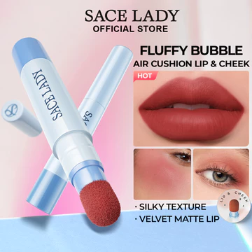SACE LADY Son Kem Lì - Son Bóng Lì Mịn Như Nhung, Không Dính, Lên Màu Chuẩn