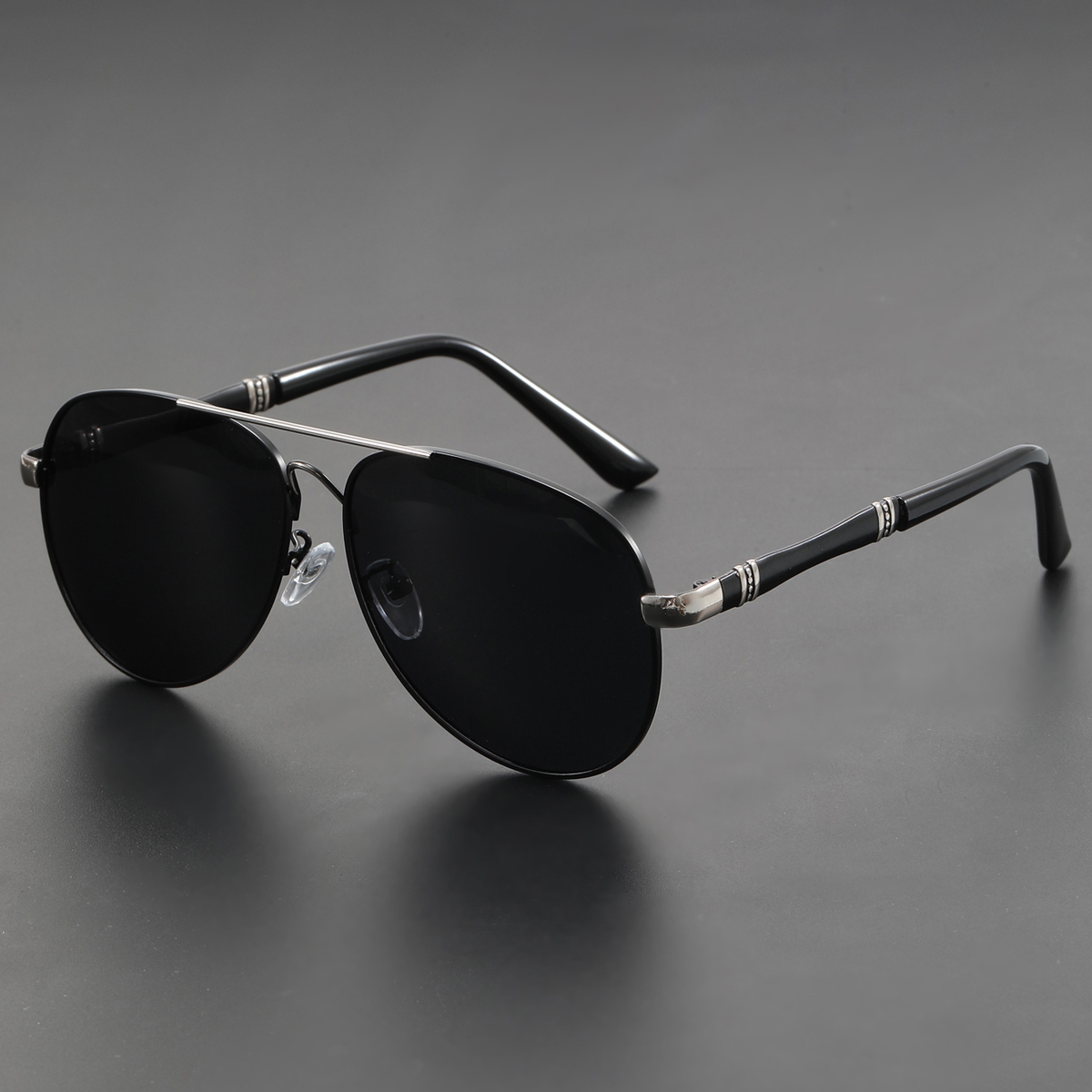 Kính râm Aviator Khung kim loại phân cực Uv400 Chống chói để lái xe đi biển Unisex | BigBuy360 - bigbuy360.vn