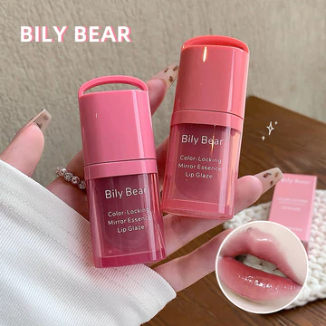 Bộ son bóng gương 6 màu BilyBear - Son bóng căng mọng, không dính, dưỡng ẩm, giữ màu lâu cho mọi tông da