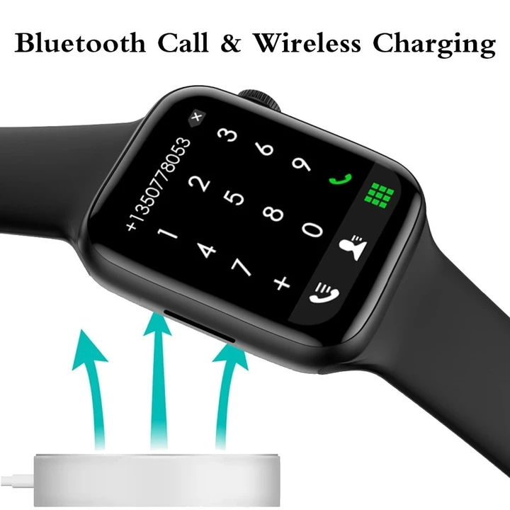 Đồng hồ thông minh chống nước gọi Bluetooth cho nam & nữ, theo dõi nhịp tim huyết áp, đồng hồ thể thao màn hình cảm ứng toàn bộ, tương thích Android iOS