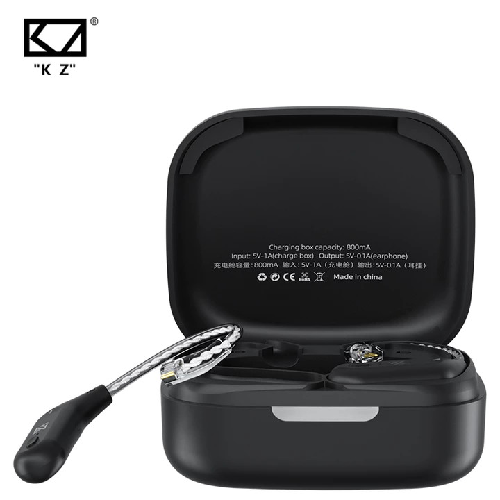 Cáp nâng cấp tai nghe KZ AZ09 5.4 Cáp nâng cấp Bluetooth Mô-đun Tai nghe Tai nghe HiFi không dây Đầu nối móc tai Tai nghe nhét tai Vỏ sạc Airbuds Tai nghe thể thao Game thủ
