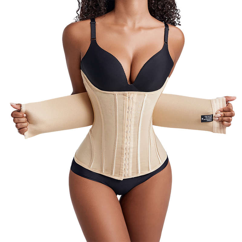 Đai nịt bụng nữ, đai định hình eo, thắt lưng corset giảm mỡ, gen nịt bụng hai lớp nén