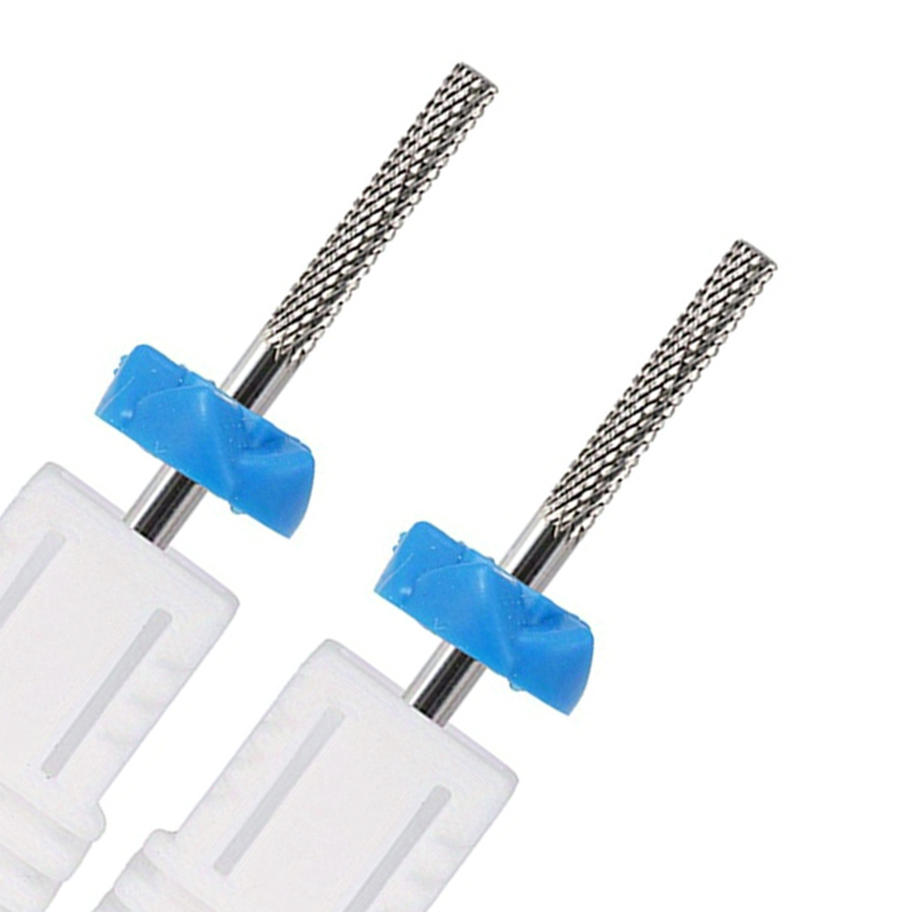 Mũi khoan móng tay cacbua chuyên nghiệp Silver dùng để loại bỏ biểu bì bằng điện cho việc làm sạch và chăm sóc móng.