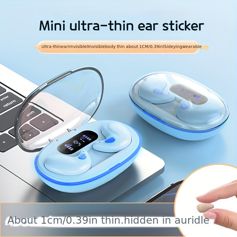X55 Tai Nghe Ngủ Không Dây Bluetooth 5.4 Tai Nghe Màn Hình LED Hi-fi Stereo Chống Thấm Nước Chống Ồn-Canceling Tai Nghe Âm Bass Sâu Âm Nhạc Acoustic Rõ Ràng Độ Nét Cao | BigBuy360 - bigbuy360.vn