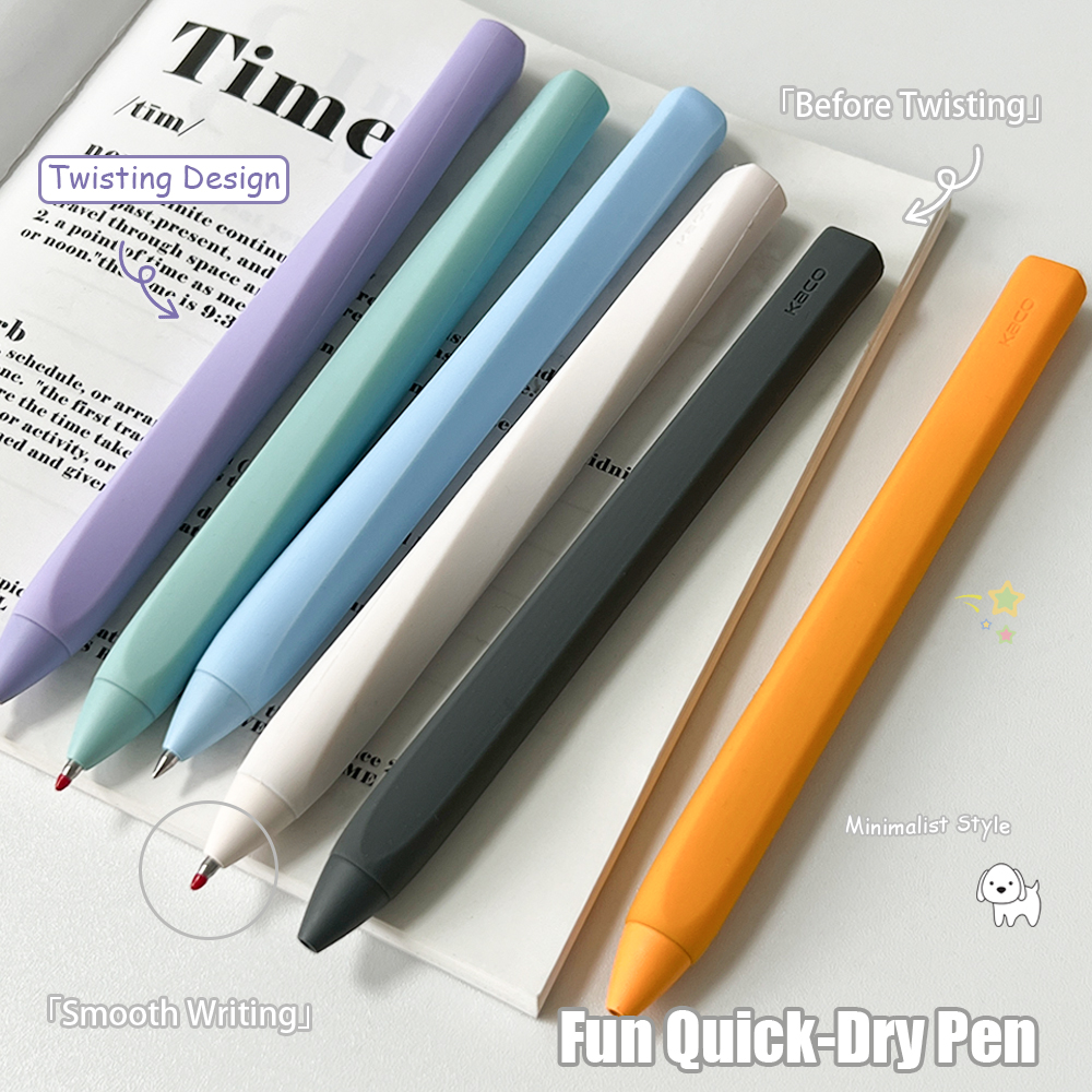 A 1 Gói Bút Gel Xoay Sáng Tạo Bộ Bút Bi 0.5 Mm Đồ Dùng Học Tập Cho Văn Phòng Học Tập