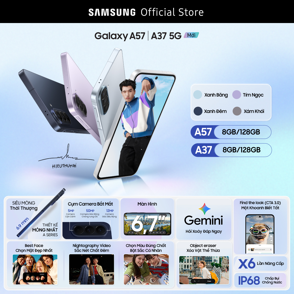 Điện Thoại Samsung Galaxy A57 128GB