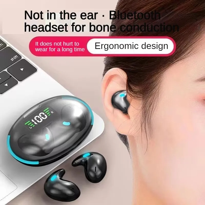X55 Tai Nghe Ngủ Không Dây Bluetooth 5.4 Tai Nghe Màn Hình LED Hi-fi Stereo Chống Thấm Nước Chống Ồn-Canceling Tai Nghe Âm Bass Sâu Âm Nhạc Acoustic Rõ Ràng Độ Nét Cao | BigBuy360 - bigbuy360.vn