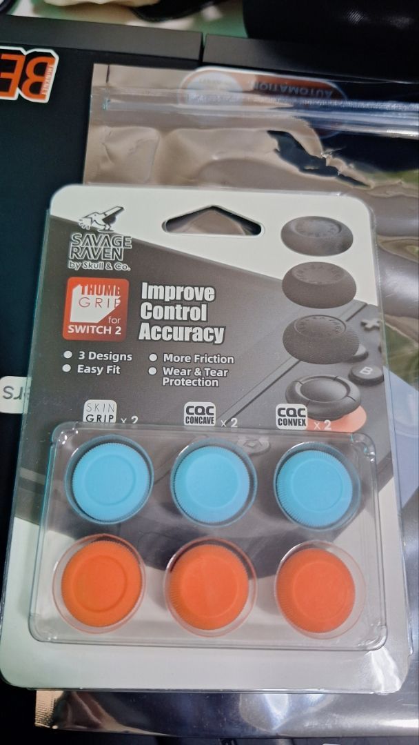 Các kiểu mũ joystick Savage Raven