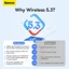 Baseus Bộ Chuyển Đổi ba07 usb bluetooth 5.3 Cho pc laptop Không Dây Với Độ Phân Giải Cao