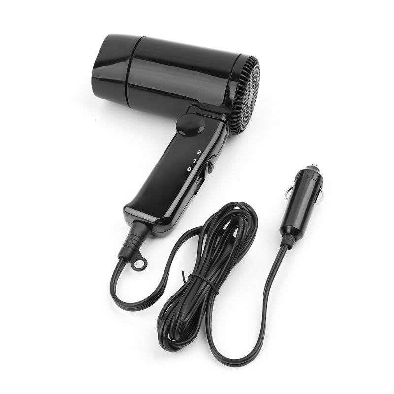 Máy sấy tóc kiểu dáng ô tô PPY di động 12V Máy sấy tóc gấp lạnh nóng Máy thổi cửa sổ