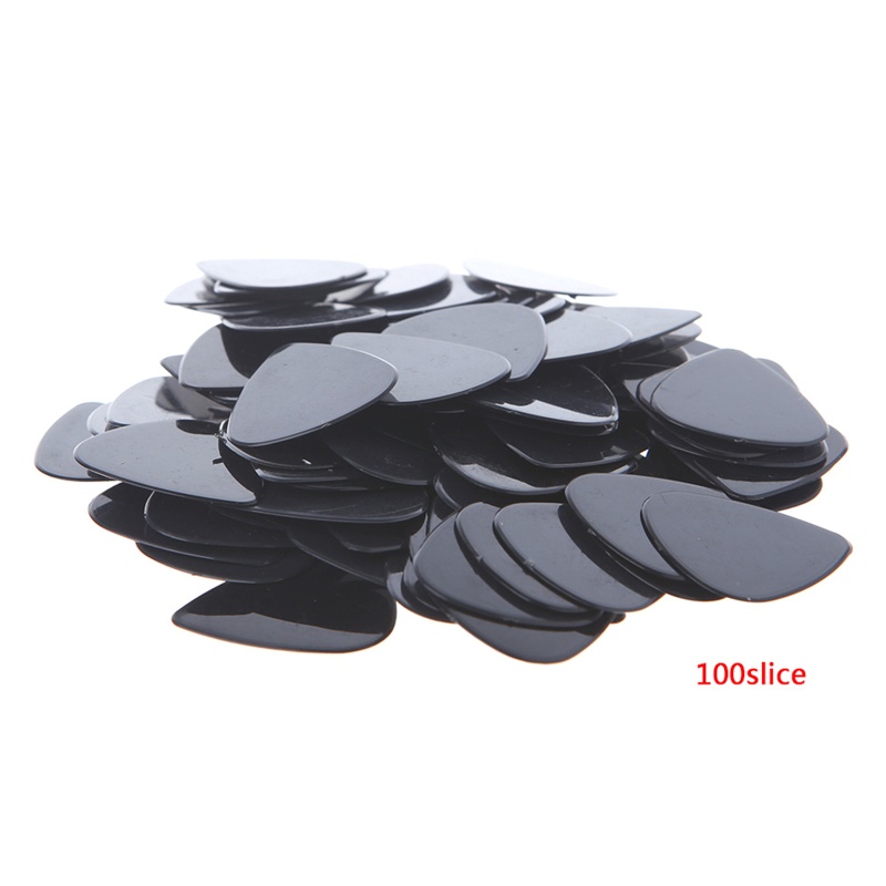 Mon 100 Chiếc Đàn Guitar Điện Acoustic Chọn 0 71 Mm Plectrums Nhạc Cụ